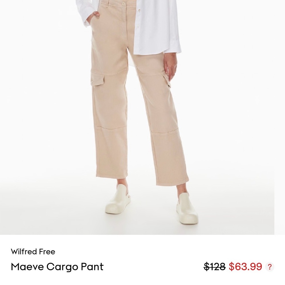 Wilfred Free Khaki Trousers